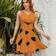 thumbnail image 7 of Flintstones Texture Sleeveless Dress Women Summer Evening Dresses Ladies Sundress, 7 of 7