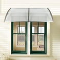 thumbnail image 4 of EDOEMSE Window Awning Door Canopy Outdoor Front Door Canopy Cover, Gray, 4 of 8