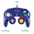 thumbnail image 2 of Control Alámbrico USB para PC Virtual Zone Tipo GameCube Compatible con Dolphin Morado, 2 of 4