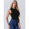 thumbnail image 2 of DARING DIVA Women's Mesh Tops Glitter Party Club Sparkly Shirt XL Black, 2 of 6