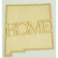 thumbnail image 1 of 1 Pc, Medium 1/4 Inch Thick New Mexico State Cutouts w/"Home" Great For Quick & Easy Project Making, 1 of 3