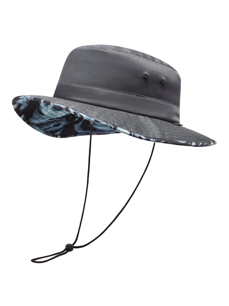 UPF 50+ Foldable Bucket Sun Hat with Patterned Underbrim UPF 50+ Foldable Sun Hat Patterned Under Brim Bucket Hats  main image 3