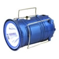 thumbnail image 3 of Solar Collapsible LED Lantern 3-in-1 Rechargeable, Flashlight & USB Power Bank - Portable, Bright, Eco-Friendly - Camping, Outdoor Activities, Emergencies (Blue), 3 of 5
