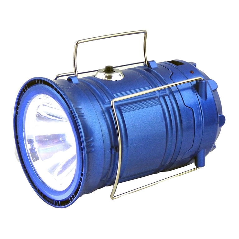 Solar LED Lantern - Collapsible, 3-in-1, Rechargeable, USB Power