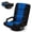 Blue, variant on HABUTWAY Swivel Gaming Floor Chair with Armrest Handles, Folding Reclining Sofa, No Assembly, 6-Position Backrest for Video Games