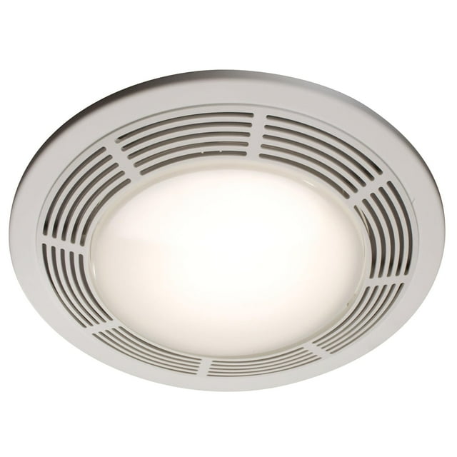 Ventilador de baño Broan-NuTone 750, 100 CFM, 5.0-Sones, blanco