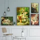 thumbnail image 5 of Reproducciones de pinturas de Hans Zatzka, estética renacentista, impresiones, póster, dama noble en el jardín, pintura en lienzo, arte de pared, cuadros, 5 of 5