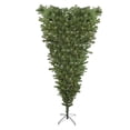 thumbnail image 2 of Northlight 7.5' Prelit Artificial Christmas Tree Upside Down Spruce - Warm White Lights, 2 of 4