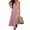 Pink, variant on Dvprdro V Neck Sleeveless Ribbed Knit Soft Stretchy Loose A Line Maxi Dress for Women 2026 Summer Beach Vacation Solid