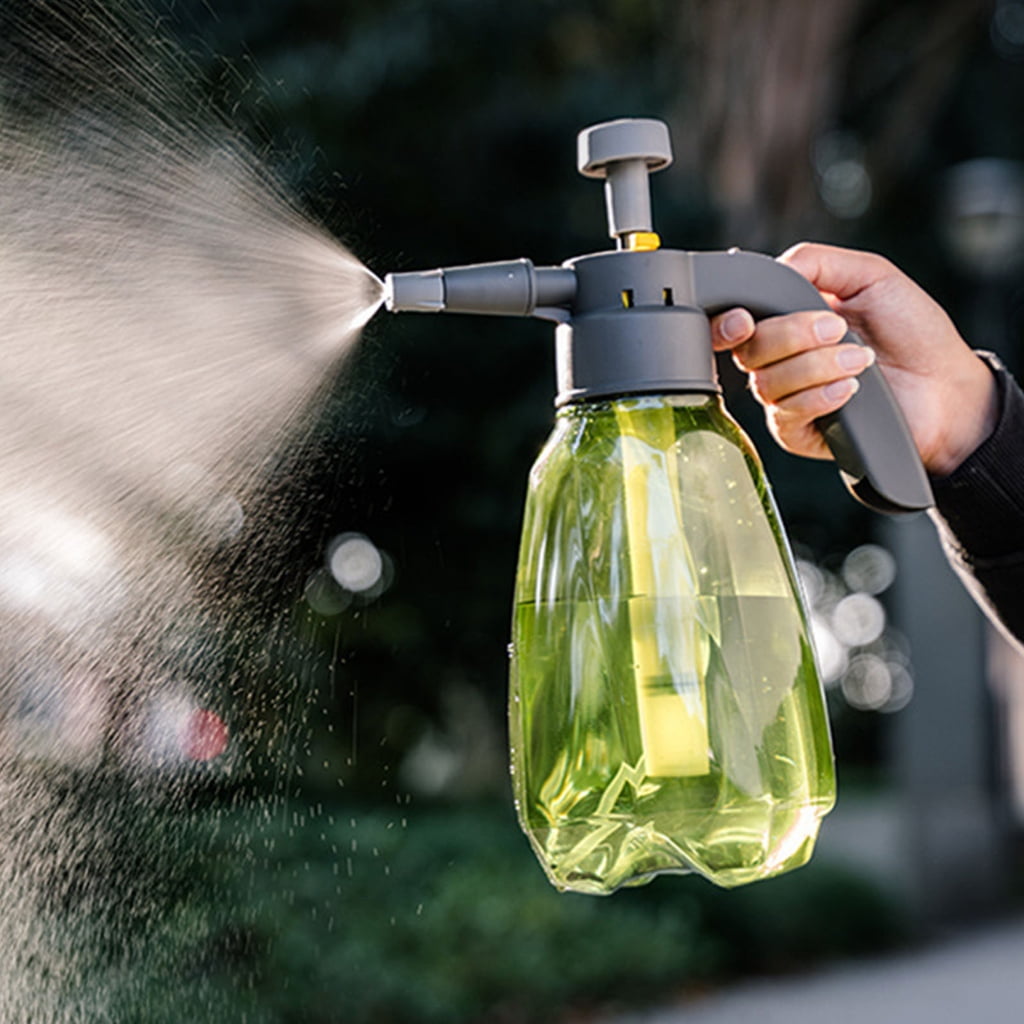 WINDLAND Garden Watering Can Container 1.5L Pressure Sprayed Bottle For Hanging Baskets