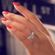 thumbnail image 3 of Teen Girls Shiny Cubic Zirconia Ring Jewelry Rings for Teen Girls White 5, 3 of 5