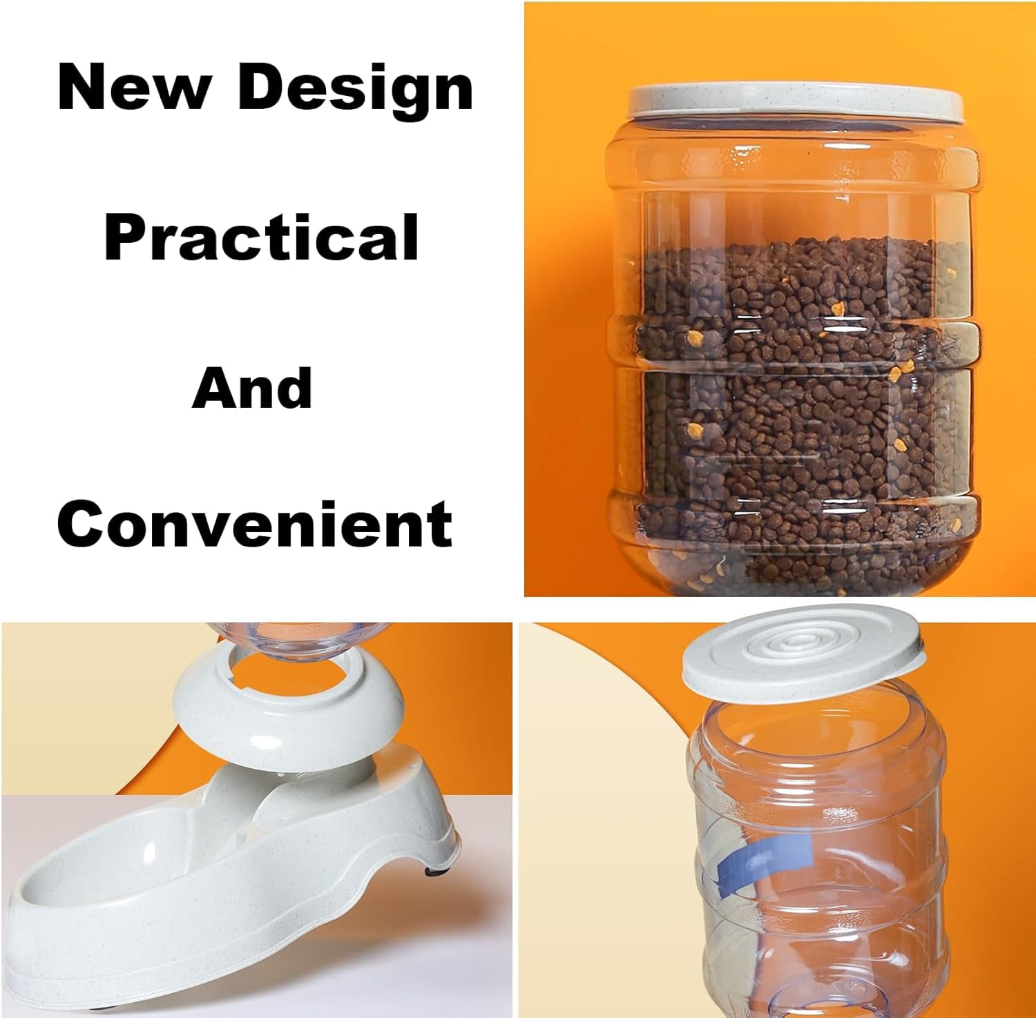 Pet Water Dispenser Station for Large Dogs and Cats,3 Gallon/11L Gravity Automatic Feeder, Cat Dog Water Fountain, Dog Water Bowl Dispenser,Large Breed Dog Drinking Fountain