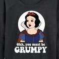 thumbnail image 3 of Disney Princess - You Must Be Grumpy - Women's Lightweight French Terry Long Sleeve Shirt, 3 of 5
