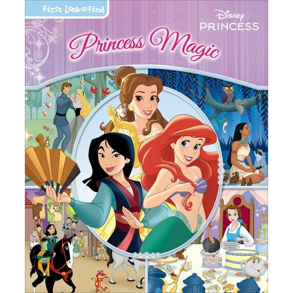 First Look and Find Series #5 Disney Princess Magic: First Look and Find, (Hardcover)