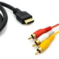 thumbnail image 2 of Hdmi 5ft To Male Rca 3 Audio Video Component Converter Av Z6Z3, 2 of 6