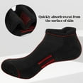 thumbnail image 3 of KOITHOT 12 Pairs Men Ankle Socks, Cushioned Athletic Breathable Low Cut Socks for Men, 3 of 7