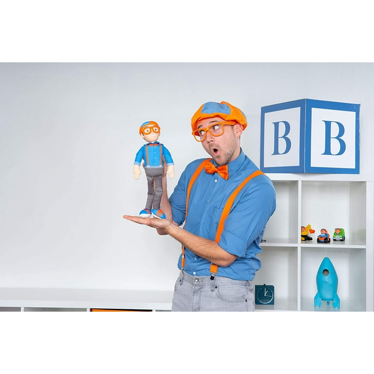 Free Shipping! Blippi My Buddy Action Figure Soft Doll with Free Shipping! Blippi My Buddy Action Figure Soft Doll with