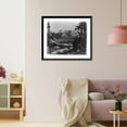 thumbnail image 3 of Historic Framed Print, [Mountain landscape and village].Roi Partridge., 17-7/8" x 21-7/8", 3 of 9