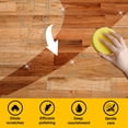 thumbnail image 4 of Jakehoe Limpiador de Pisos, protección de Pisos de Madera para el hogar, Cera de Limpieza y Mantenimiento, descontaminación, a Prueba de Polvo, Abrillantador y acristalamiento,2 piezas, 4 of 10