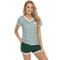 thumbnail image 4 of Purcoar Women Casual Loose Pajamas Short Sets Loungewear M, 4 of 5