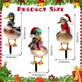 thumbnail image 3 of Festive Animal Garden Stake Set Colorful Insert Art Outdoor Yard Decoration, 3 of 7