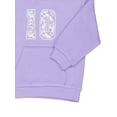 thumbnail image 2 of Wonder Nation Toddler Girls Fleece Hoodie Set, 12M-3T, 2 of 4