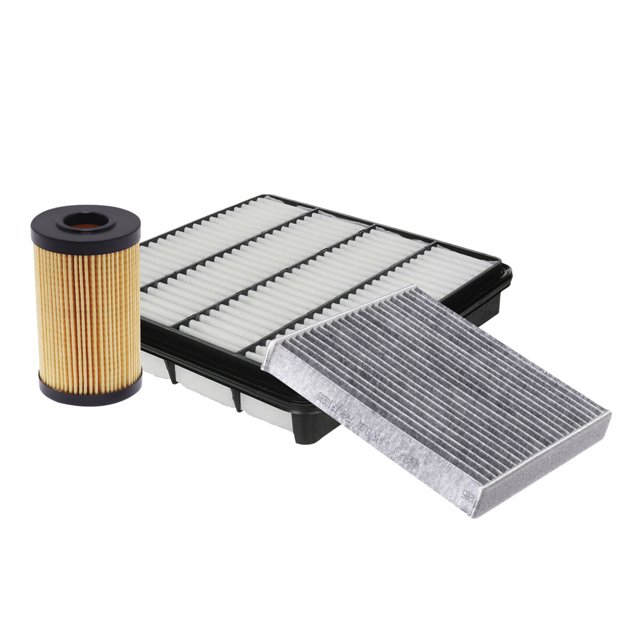 Kit De Filtro de Aire, Filtro de Aceite y Filtro de Cabina 3 PIEZAS Compatible con Toyota Sequoia V8 4.6L DE 2010 A 2012