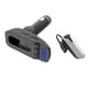 thumbnail image 1 of Auriculares inalámbricos Bluetooth Transmisor FM Auriculares MP3 Adaptador de radio TF Tarjeta SD Auriculares Cargador USB Smartphones para automóvil Guardurnaity DZ2831-00B, 1 of 1