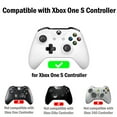 thumbnail image 5 of Case for Xbox One Slim Version Game Handle Controller Skin Bumper Shell for Xbox One S Gamepad Thumb Grips Protective Cover-Blue Red, 5 of 6