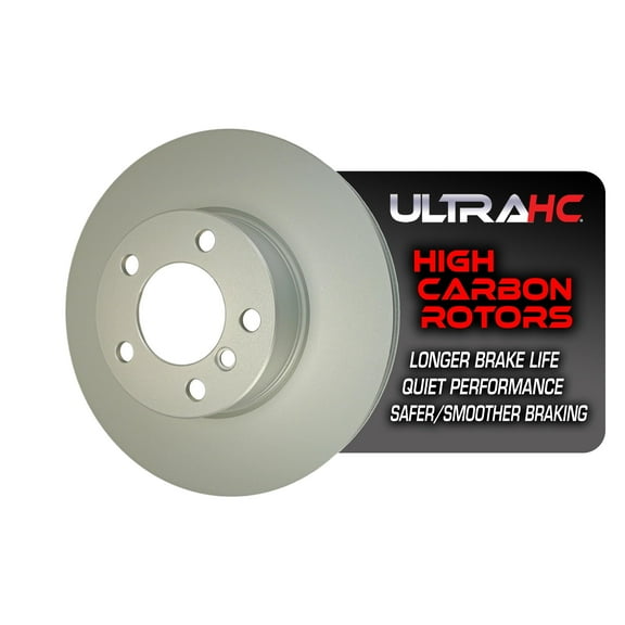 UltraHC Coated High Carbon Brake Rotor, Front UR003884, BMW 328i 2015-2012