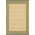 thumbnail image 1 of Couristan 10055005053076T 5 ft. 3 in. x 7 ft. 6 in. Recife Checkered Field Rug - Natural & Green, 1 of 2