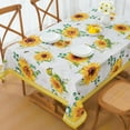 thumbnail image 2 of Sunflower Table Cloth Rectangle Table 60"x84", Summer Tablecloth Waterproof Outdoor Tablecloth Wrinkle-Free Table Cloth, Stain Resistant Dining Table Cover for Party Pinic Camping, 2 of 6