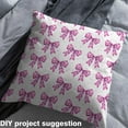 thumbnail image 2 of Manfei Cow Print Ribbon Fabric by the Yard (2 Yards), Girls Bowknot Decorative Fabric by the Yard, Sparkling Stars Print DIY Fabric, 2 of 6
