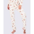 thumbnail image 3 of Real Essentials 4 Piece: Womens Long & Short Sleeve Button Down Pajama Set - Ultra Soft (Available In Plus Size), 3 of 6
