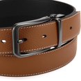 thumbnail image 5 of YOETEY Mens Belt, Reversible Leather Belt for Men, Double Style Singular Elegance 1 3/8" (35mm), 5 of 8