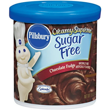 Pillsbury Creamy Supreme Chocolate Fudge Sugar Free Frosting 15oz Pillsbury Creamy Supreme Chocolate Fudge Sugar Free Frosting 15oz
