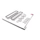 thumbnail image 2 of Refrigerator Hanging Shelf Nail Free with Hooks Black Refrigerator Spice Rack for Home Kitchen Three Layer, 2 of 5