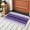 Purple, variant on Purple Ombre Stripe Runner Rug 2x6 FT, Non Slip Hallway Rugs, Farmhouse Striped Gradient Washable Soft Floor Carpet Non-Shedding Throw Runner Carpet Long Rug for Entryway Kitchen Bedside Sliding Door