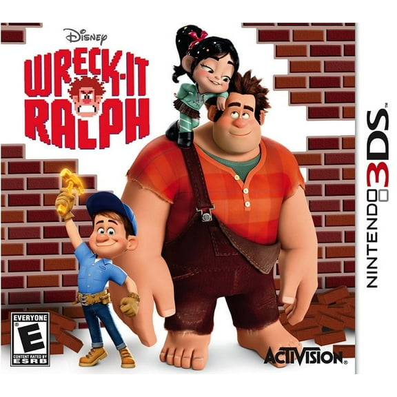 Wreck-It Ralph, Activision, Nintendo 3DS, Physical Edition