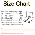 thumbnail image 2 of AJZIOJIRO 5 Pairs Baby Girls Knee High Long Socks Toddler Cartoon Cotton Socks for 0-12T Infant Boys Autumn Thigh High Socks, 2 of 9