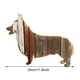thumbnail image 3 of Fiudx Decoración de Familia de Perros de Madera, Arte de Pared Retro, Artesanía de Madera Artesanal, Razas de Perros Adorables, Decoración para Sala de Estar, Estudio, Ambiente Cálido y Acogedor, Jue, 3 of 7