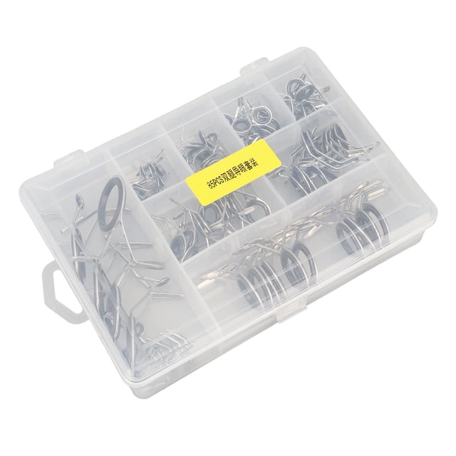 Rod Tip Repair Kit,Rod Tip Repair Kit Fishing Rod Guides Replacement Kit Fishing Rod Repair Kit Convenient Use