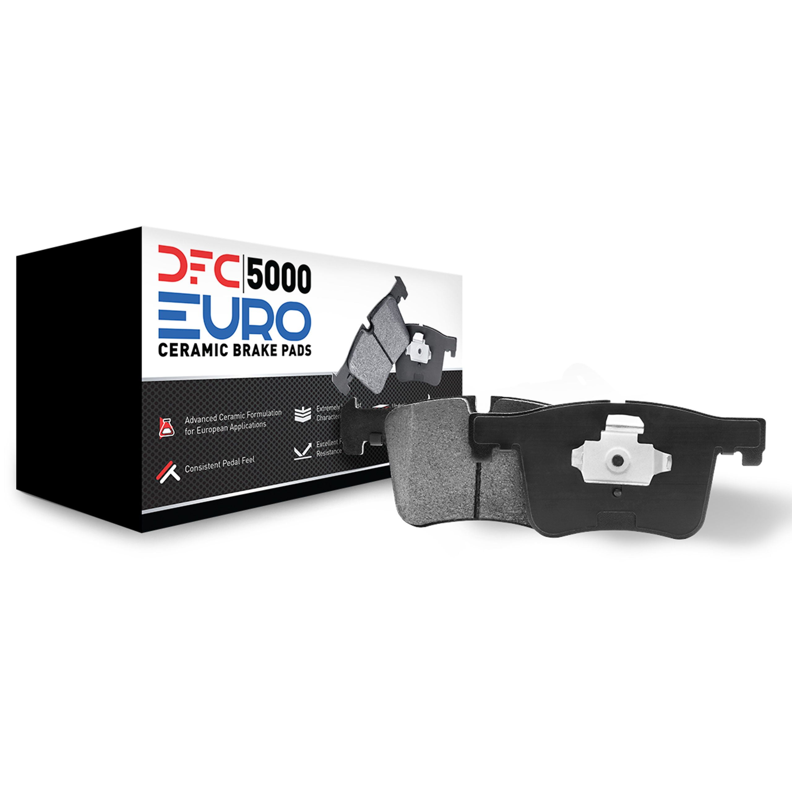 Dynamic Friction Company 5000 Euro Ceramic Brake Pads 1600-0335-00-Rear Set