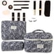 thumbnail image 4 of Pisexur Belleza Maquillaje Bolsa de cosméticos portátil acolchada de gran capacidad, bolsa de almacenamiento floral acolchada, bolsa de almacenamiento para artículos de tocpara mujeres y hombres, 4 of 5