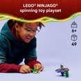 thumbnail image 4 of LEGO NINJAGO Nya vs. Mutation Monster Spinner Building Toy for Boys & Girls - Ninja Toy Figures & Playset for Kids, Ages 6+ - Includes 2 Minifigures for Pretend Play - Gift Idea for Birthdays - 71849, 4 of 8