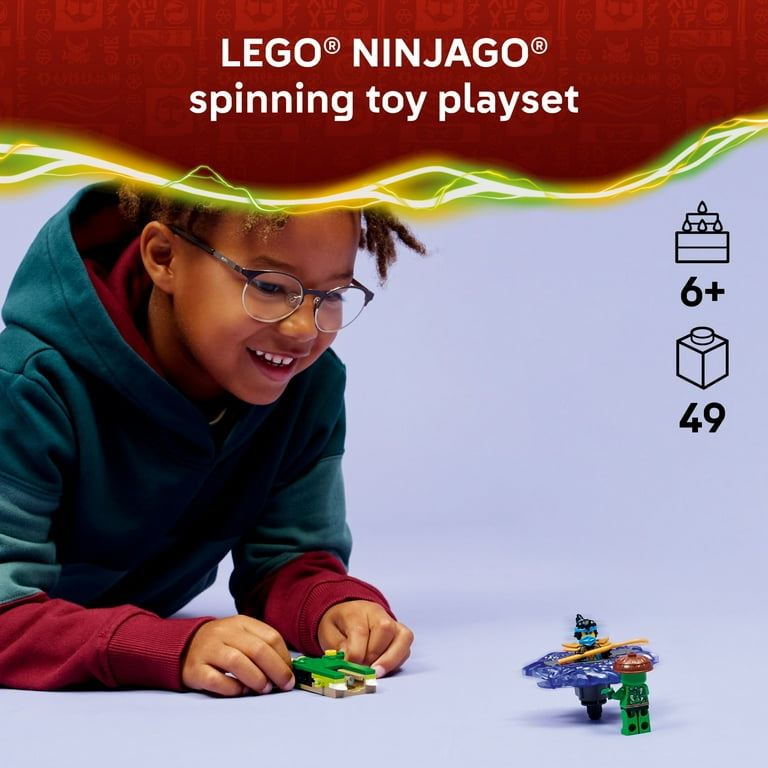 LEGO NINJAGO Nya vs. Mutation Monster Spinner Building Toy for