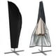 thumbnail image 2 of Cubierta de sombrilla para exteriores para sombrilla compensada de 280 cm, sombrilla voladiza impermeable para Patio, cubierta de sombrilla de plátano negra, 2 of 5