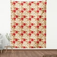 thumbnail image 3 of Ambesonne Fruits Fabric by the Yard Upholstery, Star Anise Cinnamon Drink, 2 Yards, Beige Cinnamon Red, 3 of 4