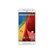 Motorola Moto G (2nd Gen.) - Smartphone - 3G - 8 GB - microSDHC slot - GSM - 5" - 1280 x 720 pixels (294 ppi) - IPS - RAM 1 GB - 8 MP (2 MP front camera) - Android - white