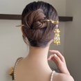 thumbnail image 3 of Antiguos bastones para el pelo estilo corte chino, bastones de linterna con flecos. El encanto femenino se combina elegantemente con accesorios de estilo chino. Te encantará este sentimiento. ER, 3 of 5